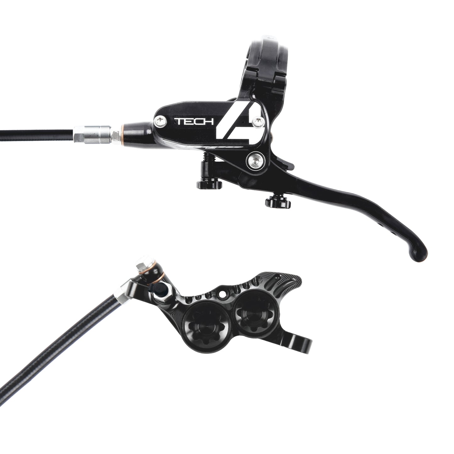 Tech 4 V4 Stahlflex Scheibenbremse v+h SET