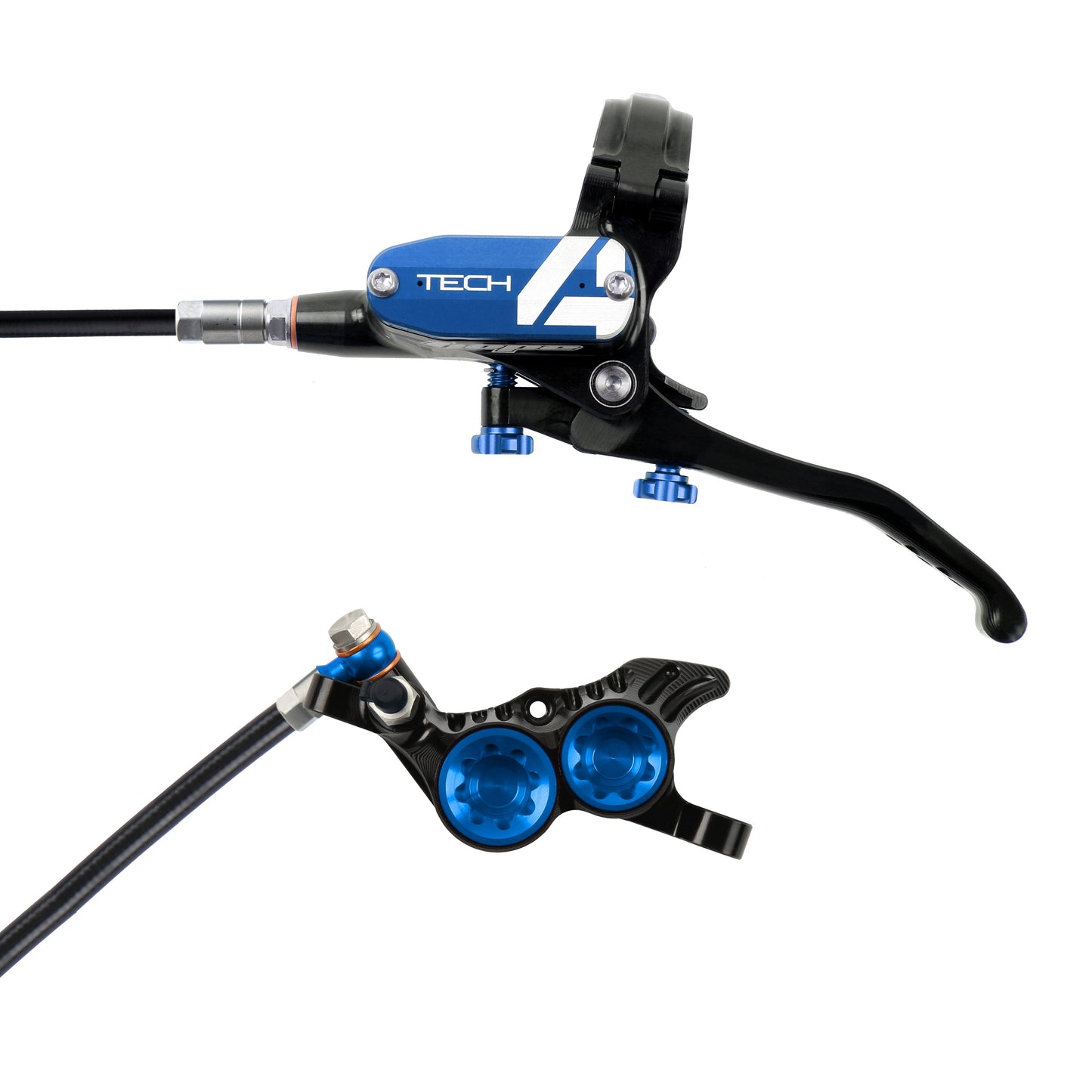 Tech 4 V4 Stahlflex Scheibenbremse v+h SET