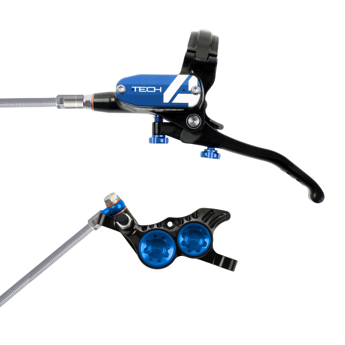 Tech 4 V4 Stahlflex Scheibenbremse v+h SET