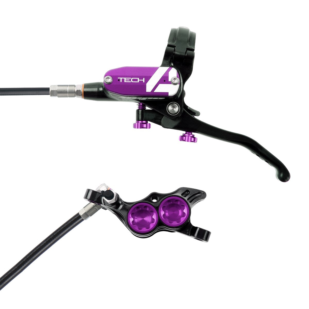 Tech 4 E4 Stahlflex Scheibenbremse v+h SET