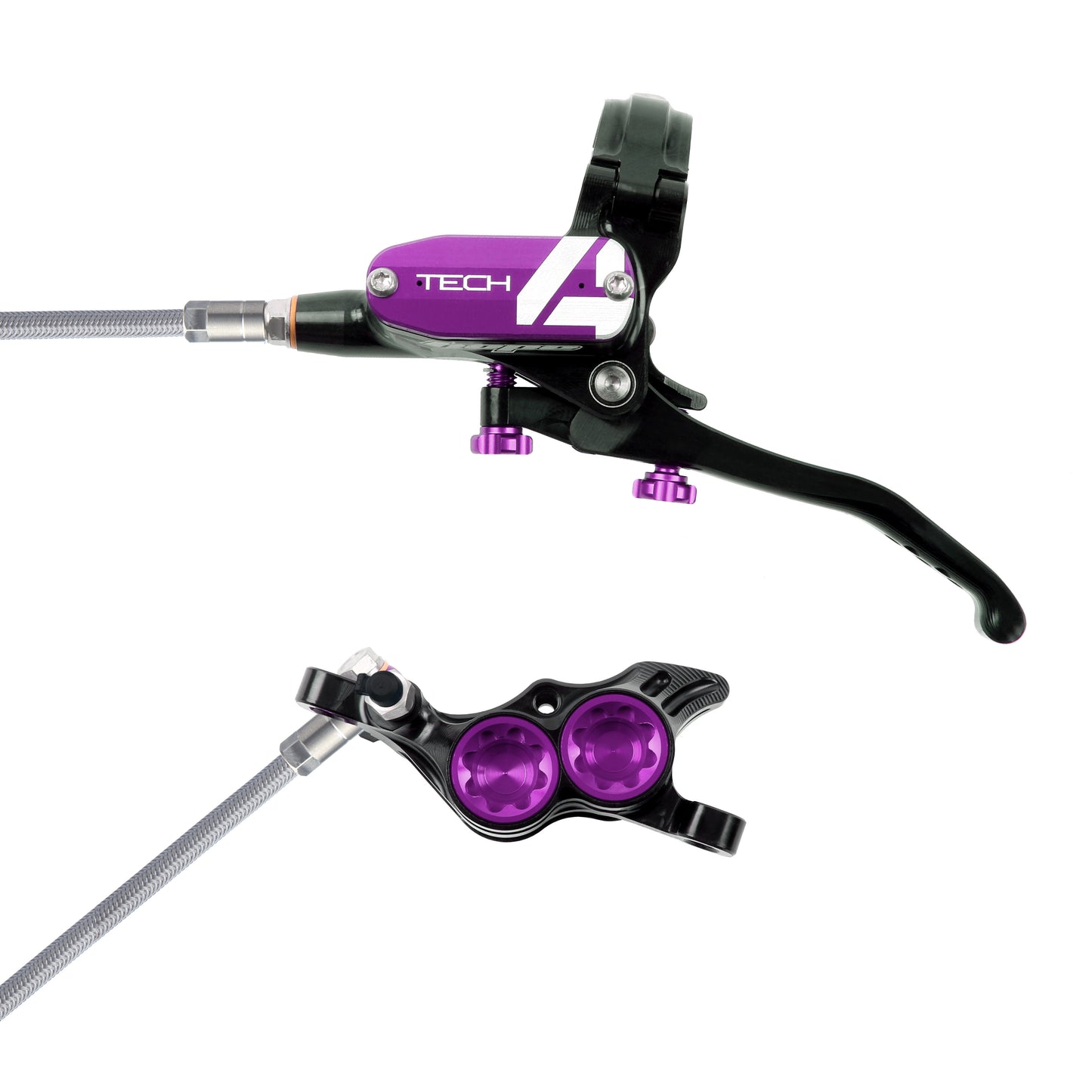 Tech 4 E4 Stahlflex Scheibenbremse v+h SET