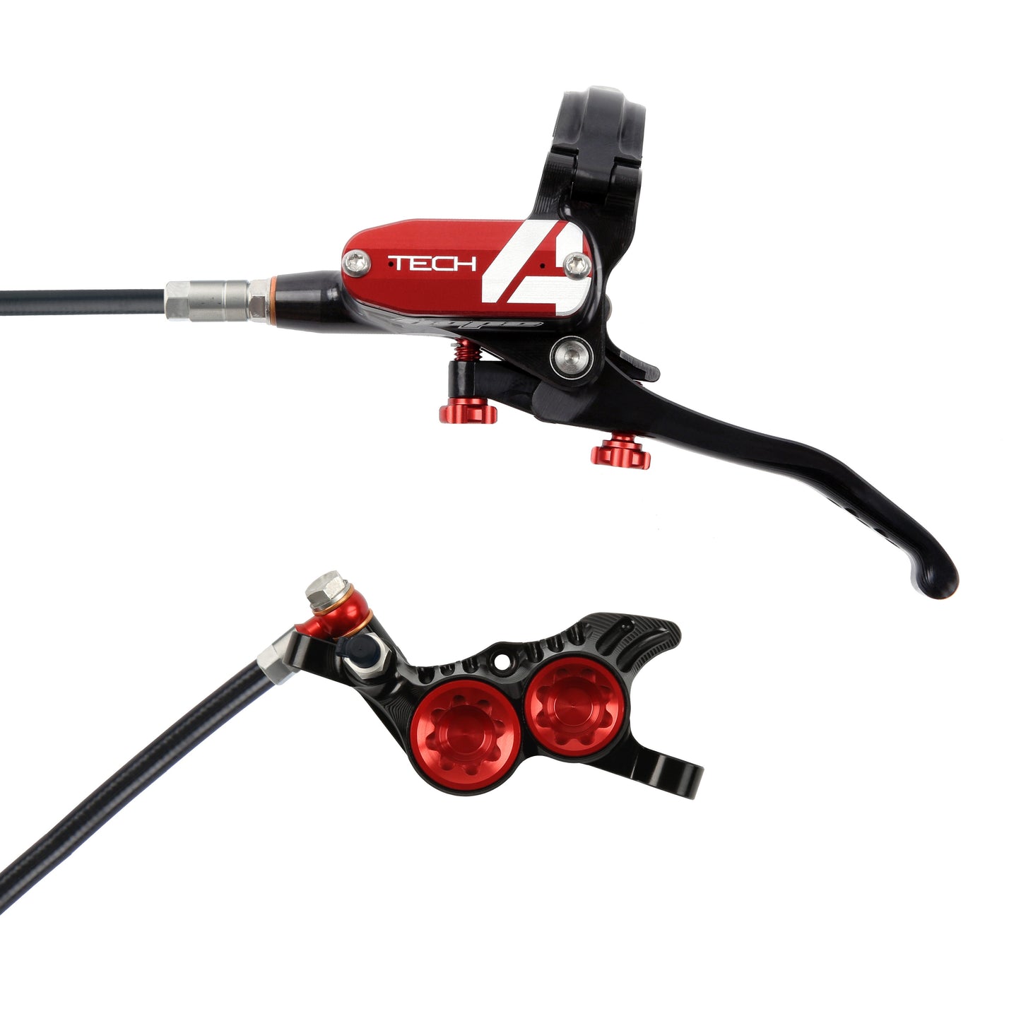 Tech 4 V4 Stahlflex Scheibenbremse v+h SET