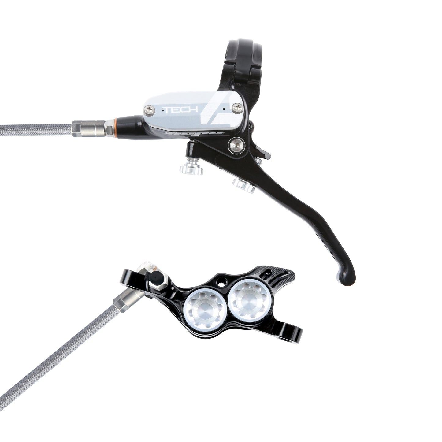 Tech 4 E4 Stahlflex Scheibenbremse v+h SET