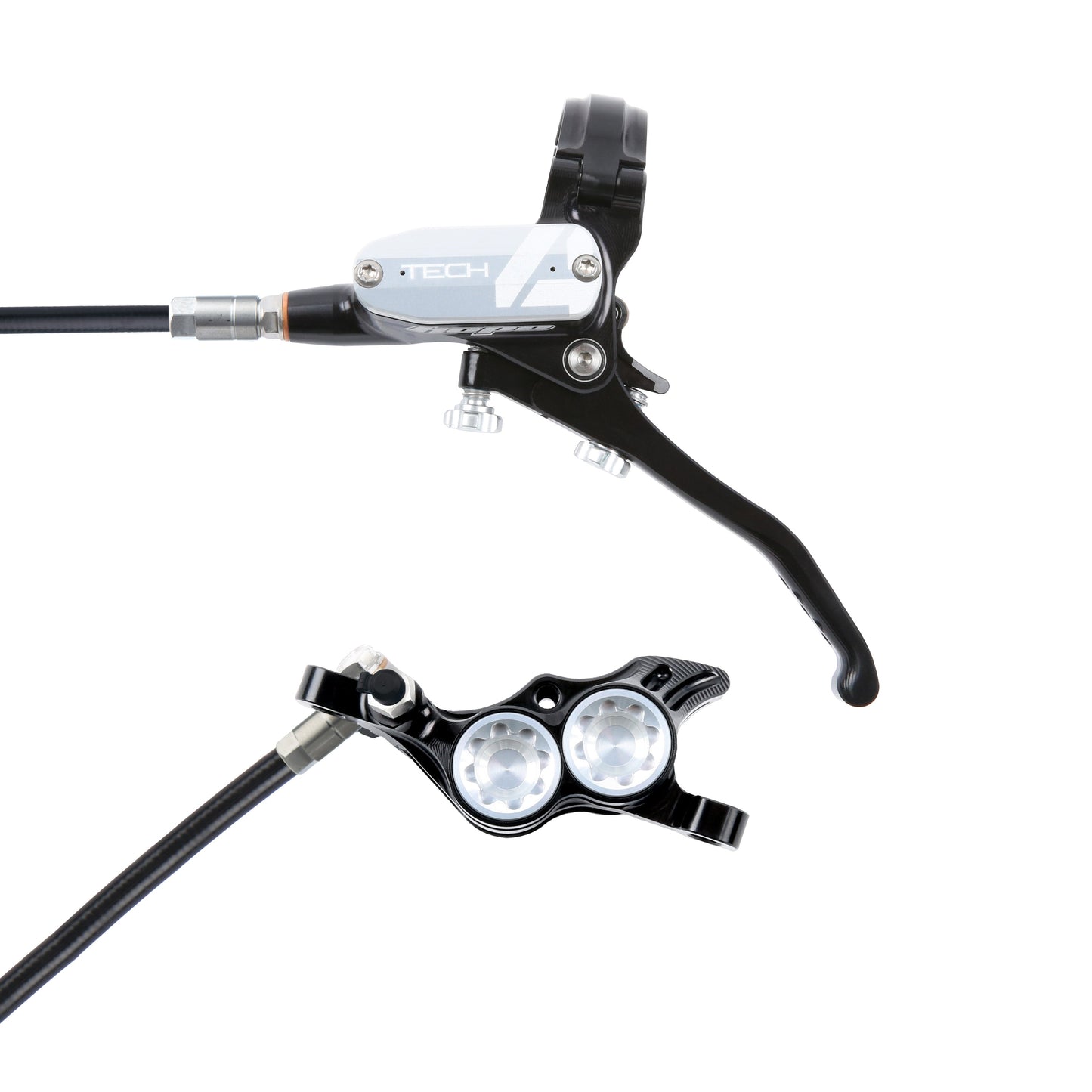 Tech 4 E4 Stahlflex Scheibenbremse v+h SET