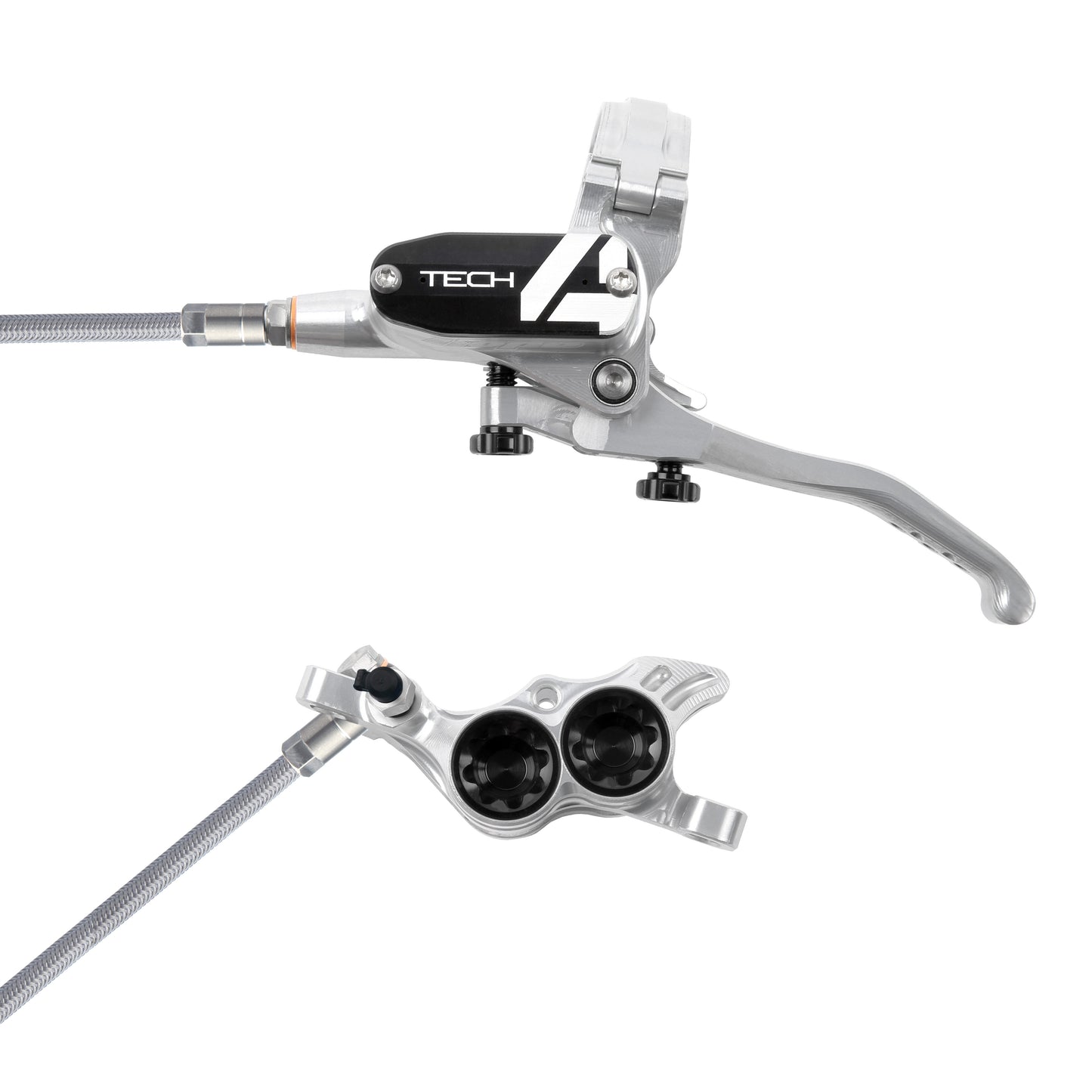 Tech 4 E4 Stahlflex Scheibenbremse v+h SET