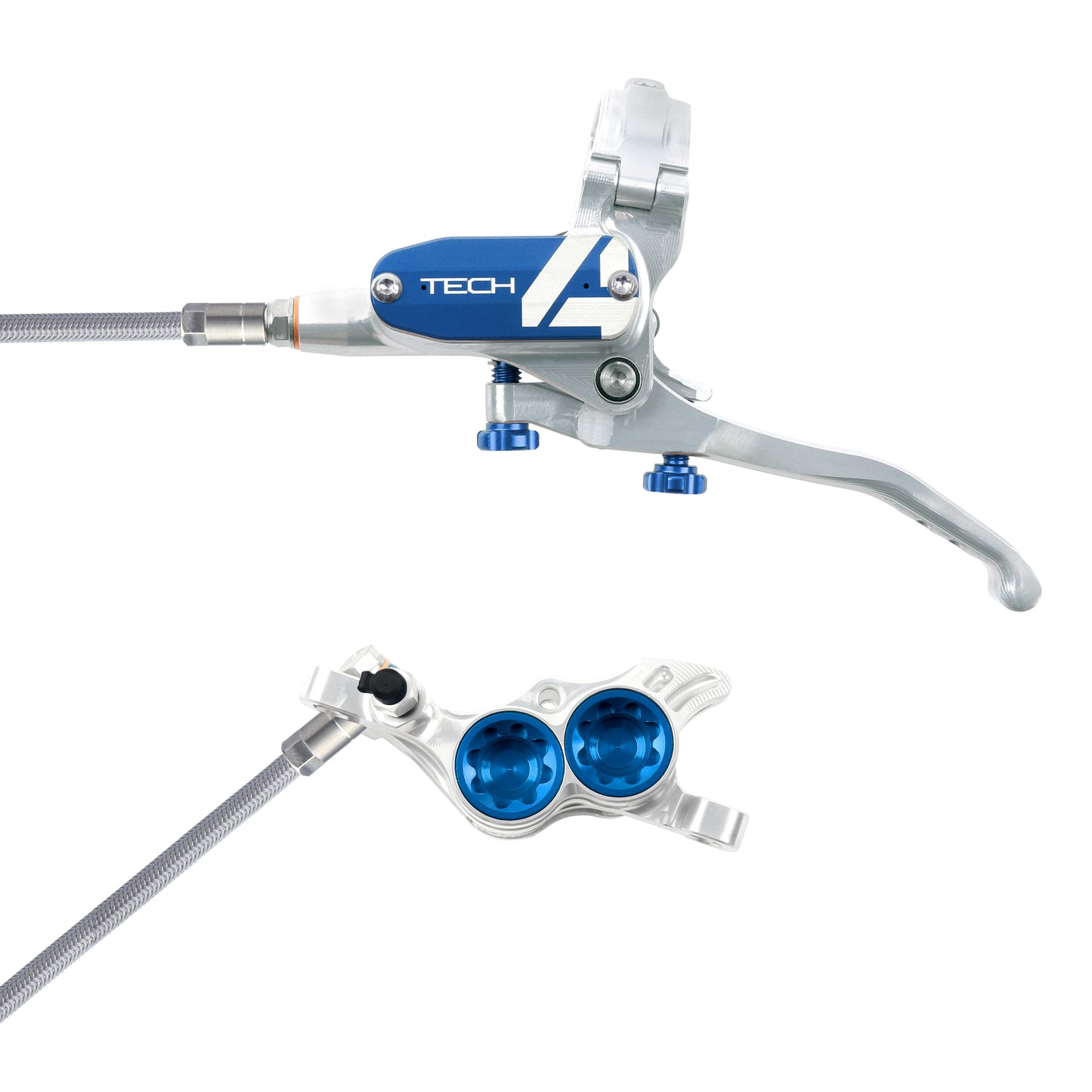 Tech 4 E4 Stahlflex Scheibenbremse v+h SET