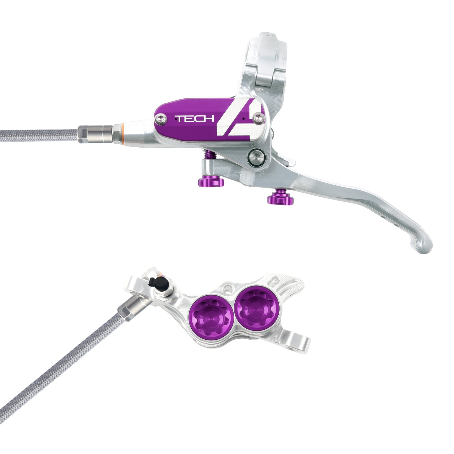 Tech 4 E4 Stahlflex Scheibenbremse v+h SET