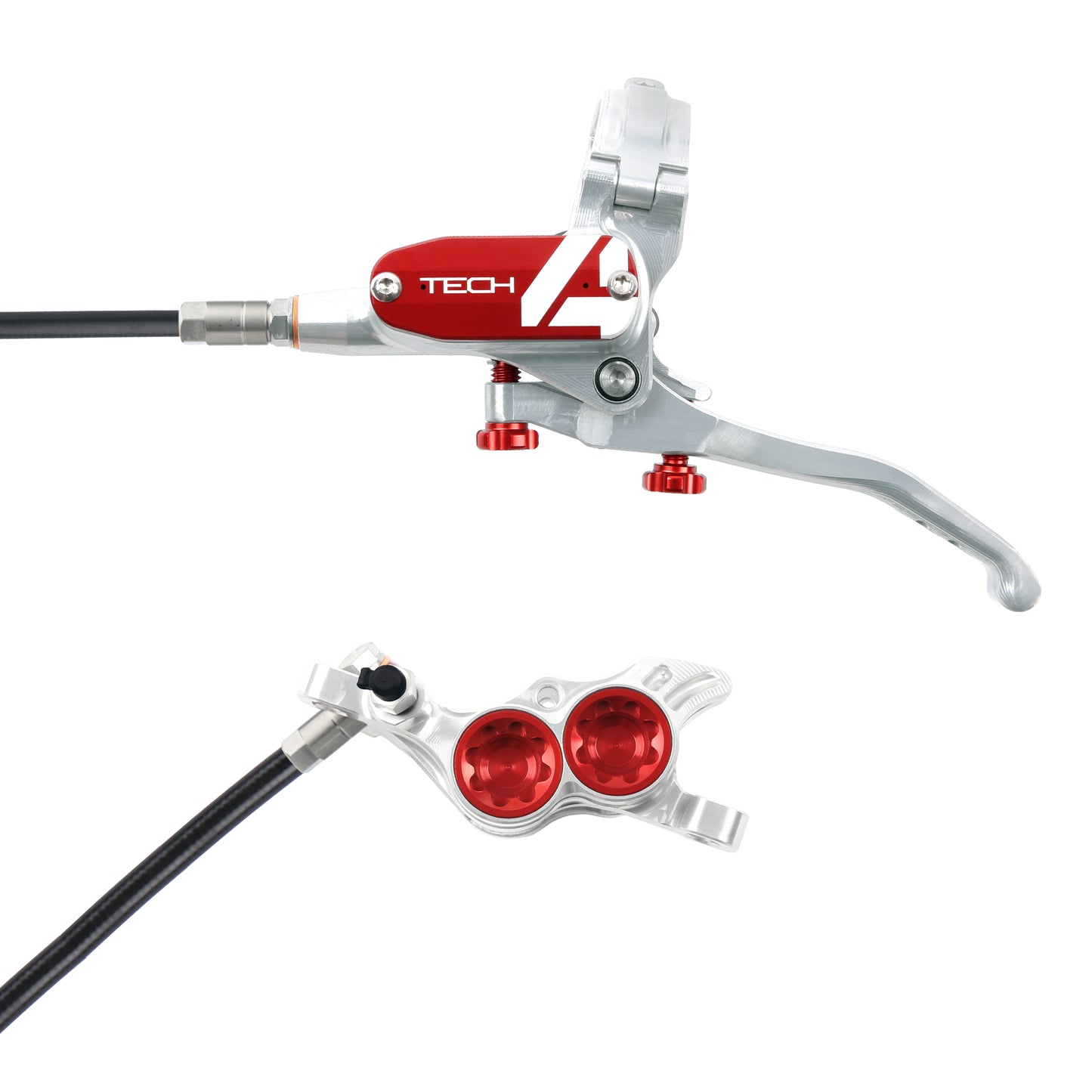 Tech 4 E4 Kunststoff Scheibenbremse v+h SET