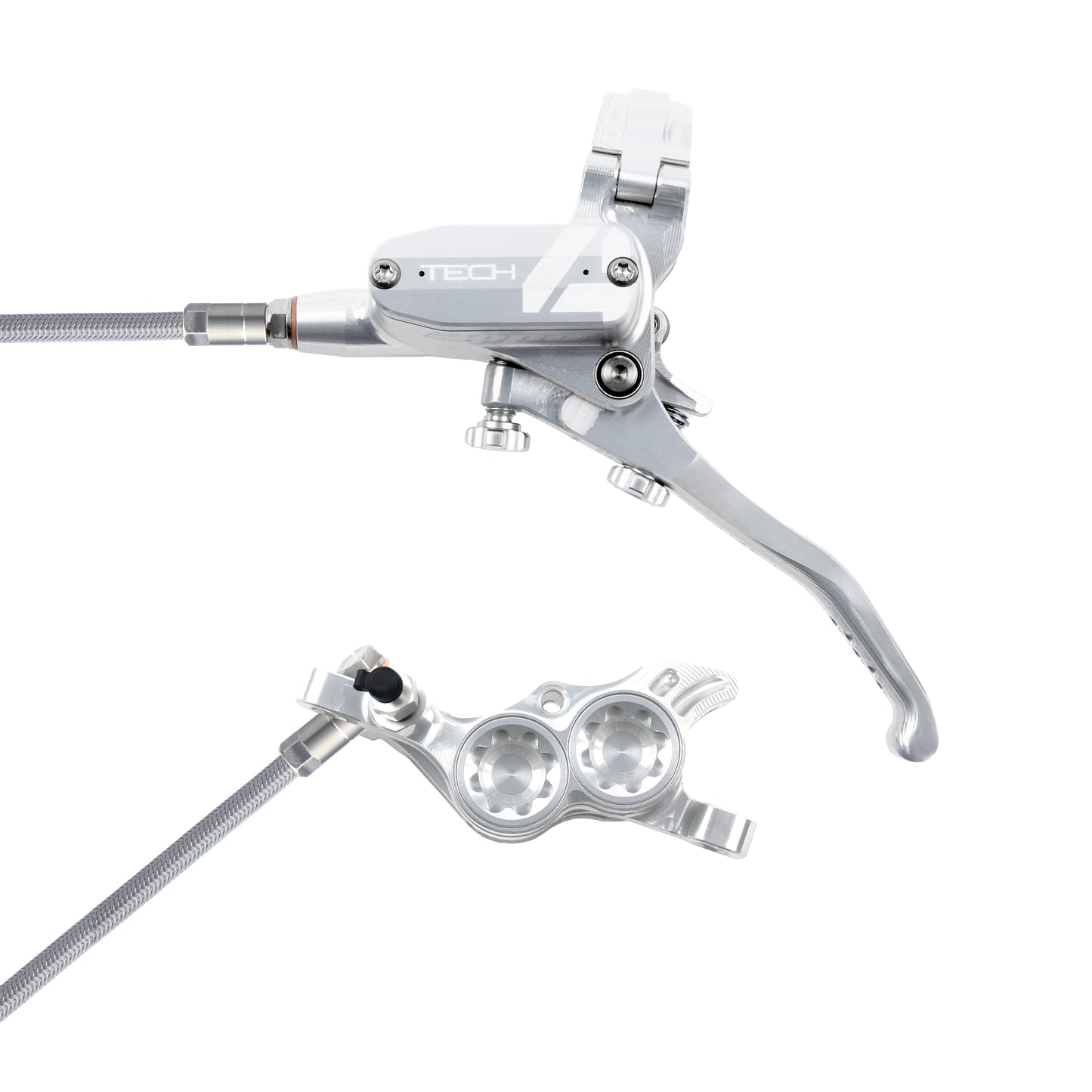 Tech 4 E4 Stahlflex Scheibenbremse v+h SET