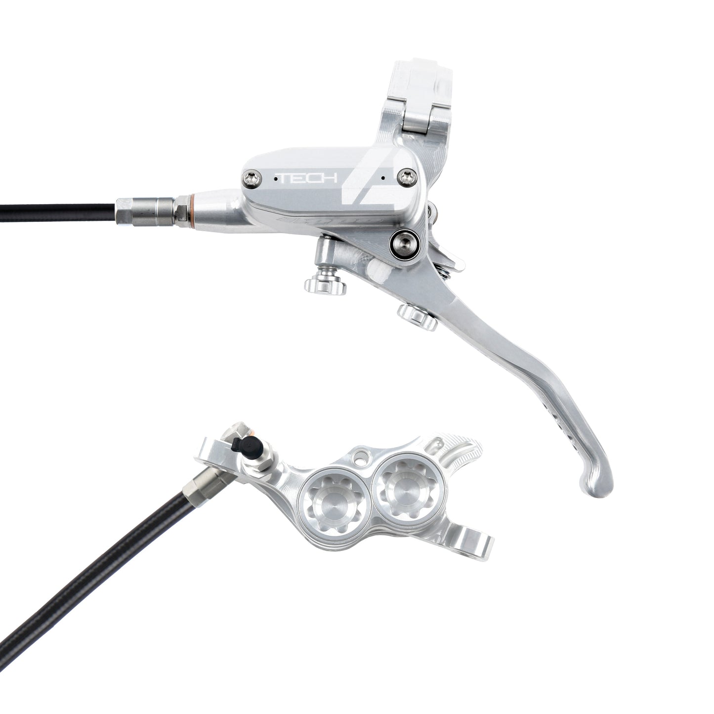 Tech 4 E4 Stahlflex Scheibenbremse v+h SET