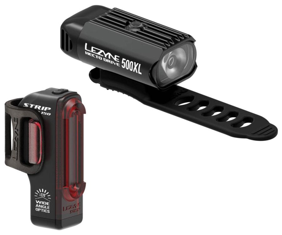 Hecto 500XL/Strip Fahrradlichtset