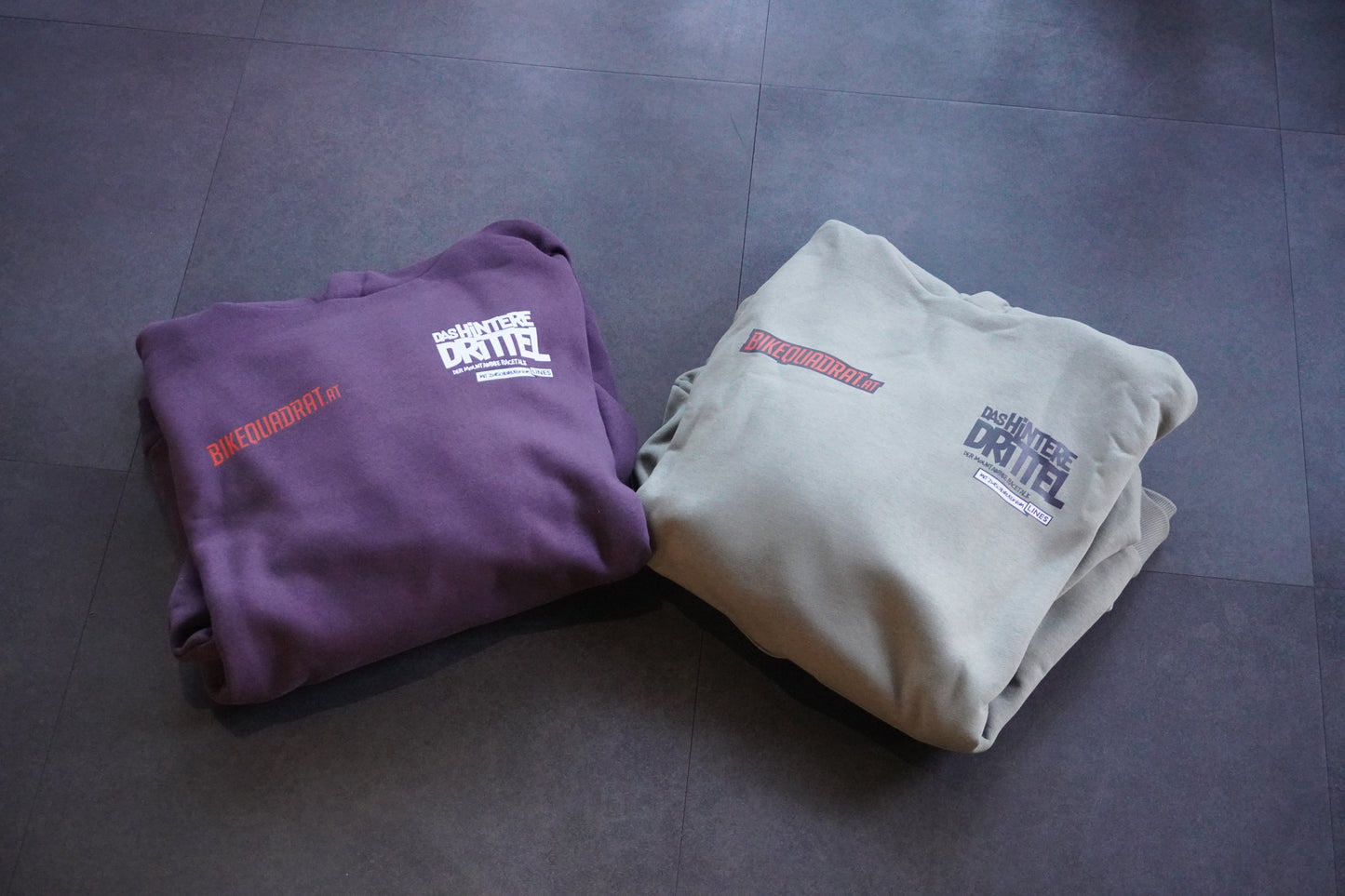 Das hintere Drittel Hoody