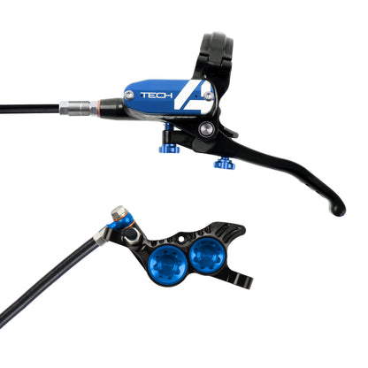 Tech 4 V4 Stahlflex Scheibenbremse v+h SET
