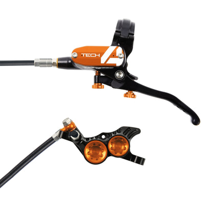 Tech 4 V4 Stahlflex Scheibenbremse v+h SET