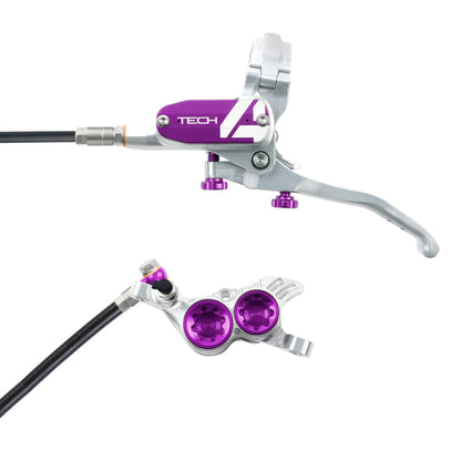 Tech 4 V4 Stahlflex Scheibenbremse v+h SET