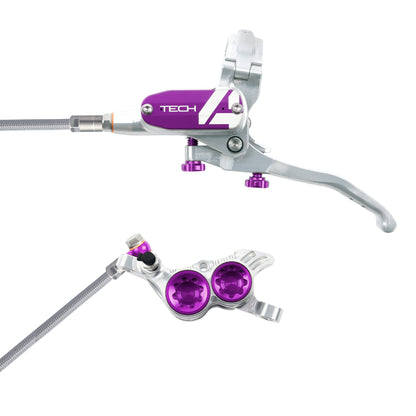Tech 4 V4 Stahlflex Scheibenbremse v+h SET